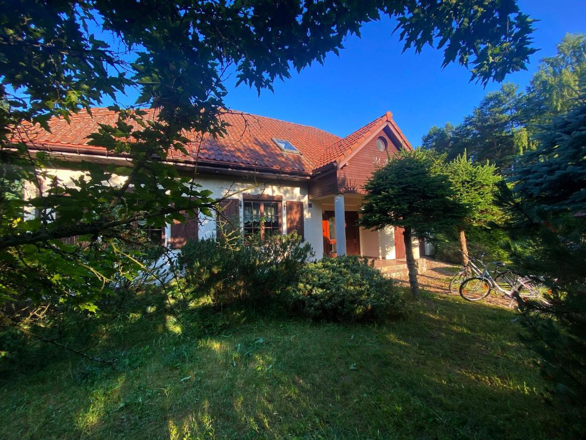 Szeroki Bor Oaza W Puszczy Z Sauna, Bania I Jacuzzi Exterior photo