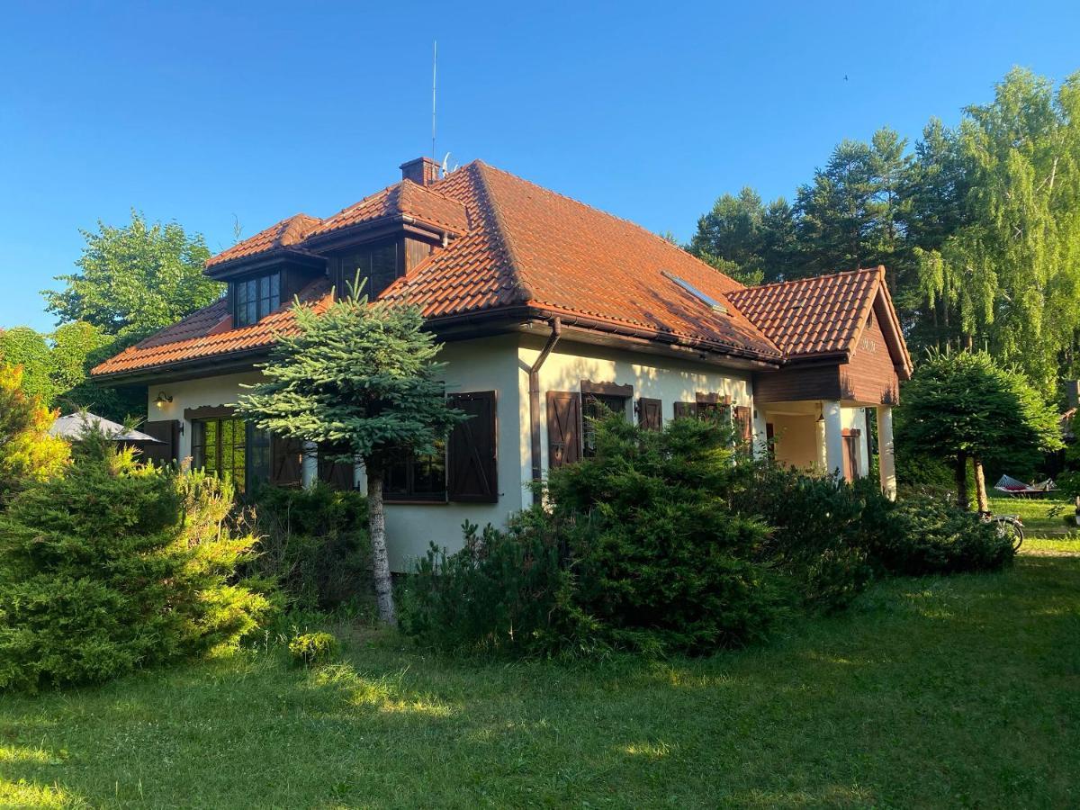 Szeroki Bor Oaza W Puszczy Z Sauna, Bania I Jacuzzi Exterior photo